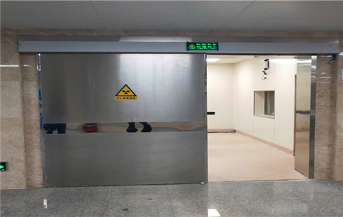 防辐射门自动医用气密门脚踏手术室感应开关医用门气密门